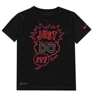 image of Nike Just Do It Infant Boys Tee - Black