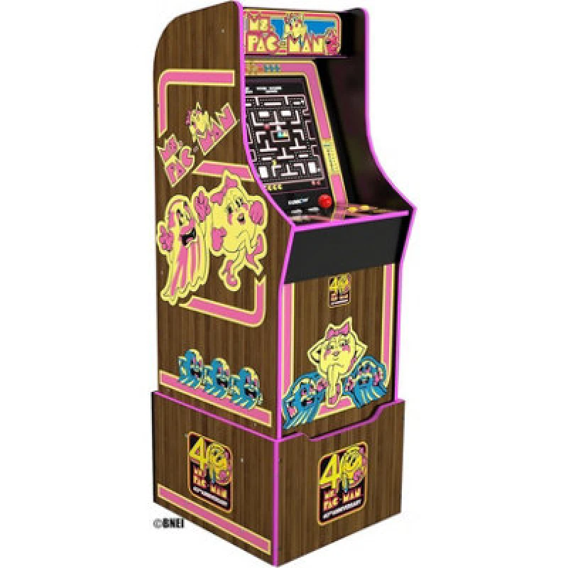 Image of Arcade1Up Ms. Pac-Man 40Th Anniversary 10-In-1 Arcade Machine