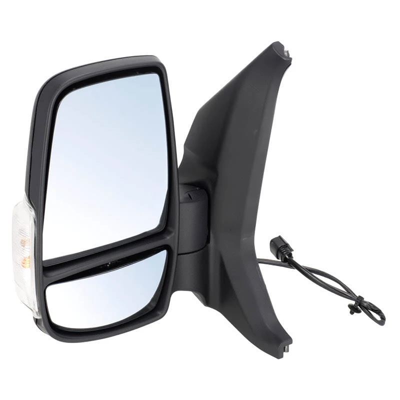 Image of FEBI BILSTEIN 198365 Wing mirror Left, Manual, Short mirror arm Outside Mirror (50)