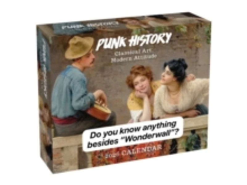 Image of Punk History 2026 Day-to-Day Calendar : Classical Art, Modern Attitude Calendar