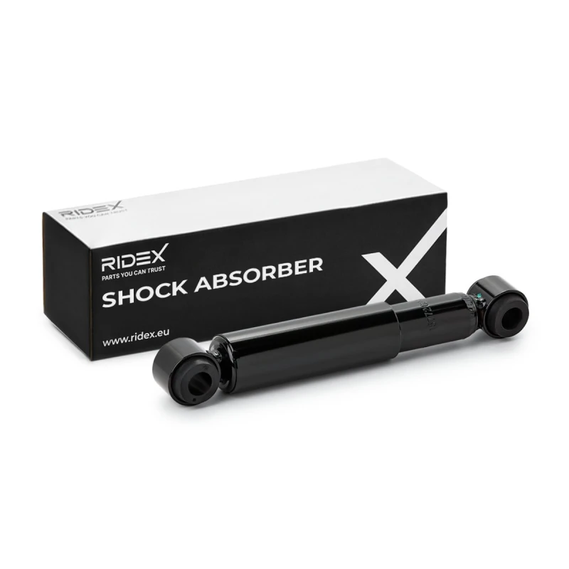 Image of RIDEX 854S17837 Shock absorber Oil Pressure, Twin-Tube, Bottom eye Shock Absorber (854)