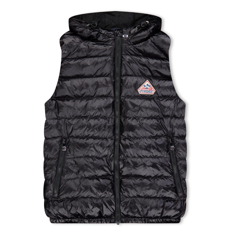 Image of Pyrenex Kids Cheslin Packable Short Puffer Jacket Black 0009 male 8Y