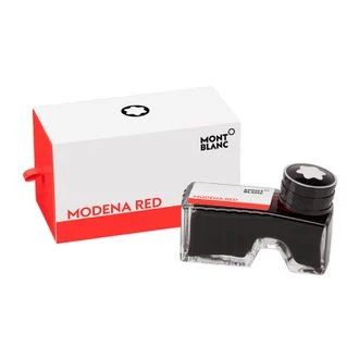 image of Mont Blanc - Ink Bottle, Modena Red - Ink Bottle - Red