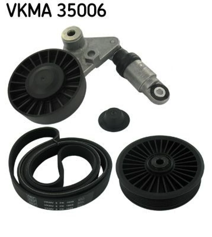 Image of SKF V-Ribbed Belt Set SKF VKMA 35006