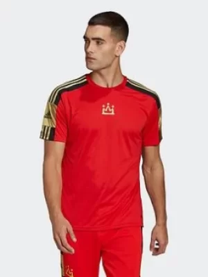 Image of adidas Salah Squadra Training Jersey, Red Size M Men