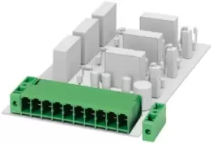 image of Phoenix Contact, PC 4/ 4-G-7.62, 4 Way, 1 Row, Right Angle PCB Header