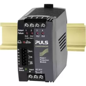 Image of PULS DIMENSION PISA11.CLASS2 Overvoltage/overcurrent protector 24 V DC 3.7 A 4 x