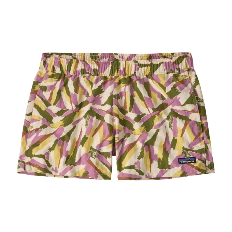 Image of Womens shorts Patagonia Barely Baggies Jaune Female M