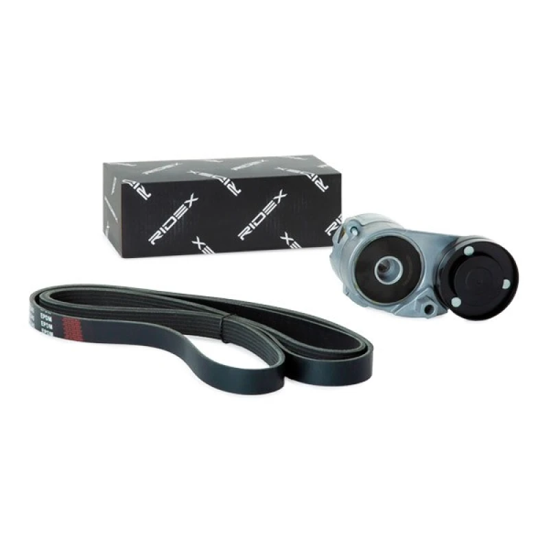 Image of RIDEX 542R0485 V-ribbed belt set V-Ribbed Belt Set (542)