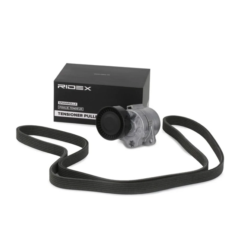 Image of RIDEX 542R0413 V-ribbed belt set V-Ribbed Belt Set (542)