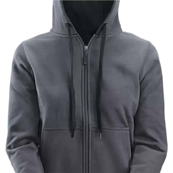 Image of Snickers Womens Zip Hoodie - Steel Grey - XS