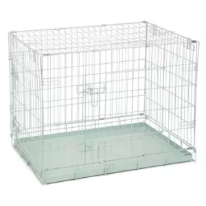 image of Beeztees Dog Crate 78 X 55 X 61cm - Green