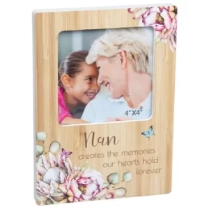 Image of Vintage Floral Frame Nan