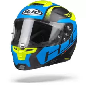 Image of HJC RPHA 70 Vias MC2SF Grey Blue Fluo Yellow L