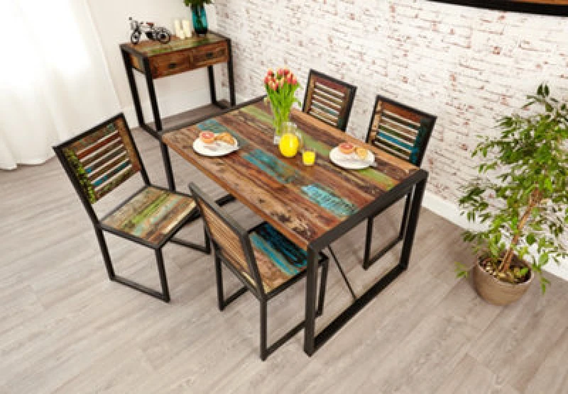 Image of Baumhaus Urban Chic 90Cm X 140Cm Dining Table