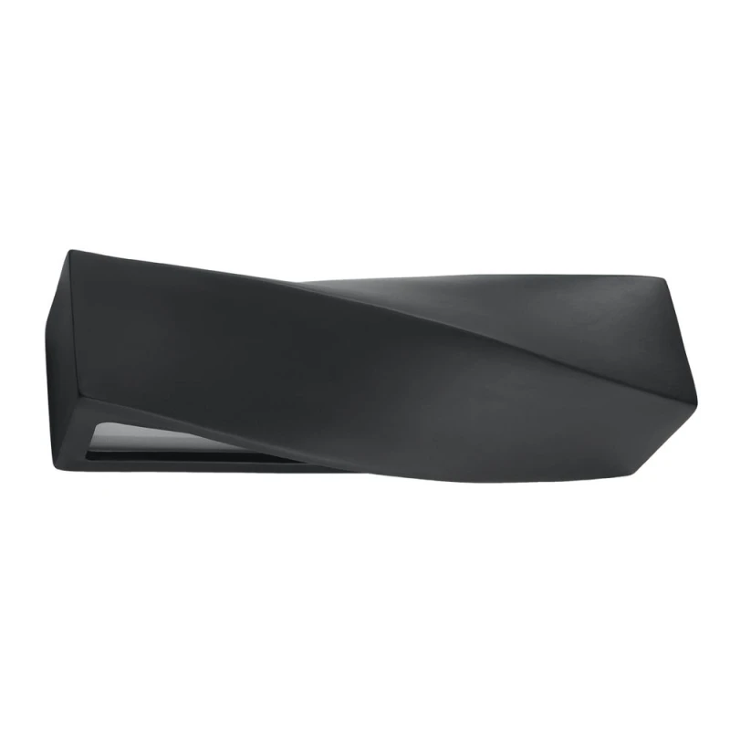 Image of Sigma Up & Down Twist Wall Lights Black E27
