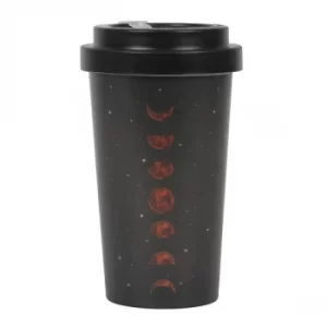 image of Moon Phases Bamboo Mug with Sleeve