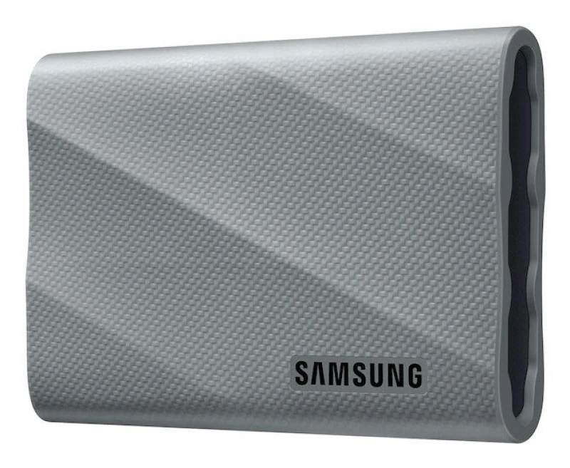 Image of Samsung T9 External SSD - 2 TB, Grey, Silver/Grey 8806095267357