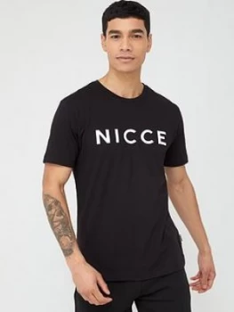 image of Nicce Original Logo T-Shirt - Black