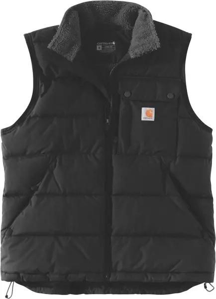 image of Carhartt Fit Midweight Insulated Vest, black, Size 2XL