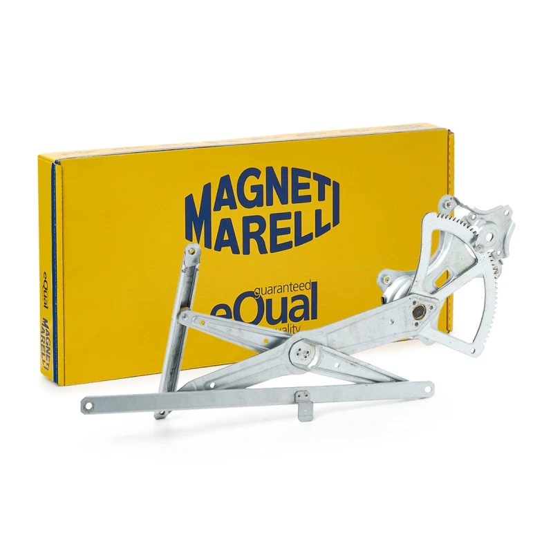 Image of MAGNETI MARELLI 350103170017 Window regulator Left Front, Operating Mode: Electric, without electric motor Window Winder (1561)