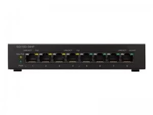 image of Cisco Small Business SG110D-08HP - Switch - 8 Ports - Unmanaged