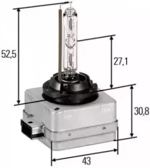 image of Bulb D1S 35 W Pk32D-2 8GS009028-621 by Hella