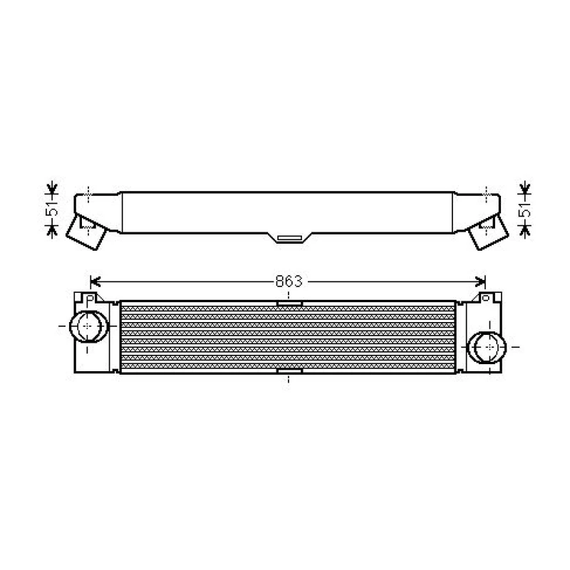 Image of Intercooler DIEDERICHS DCA1041