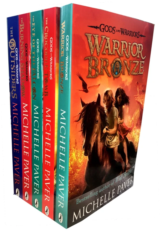 Image of Gods and Warriors Collection 5 Book Set Michelle Paver Young Adult Fantasy Paperback Michelle Paver Books