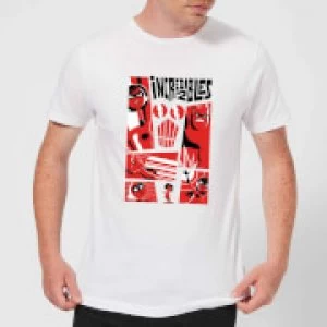 Image of The Incredibles 2 Poster Mens T-Shirt - White - 3XL