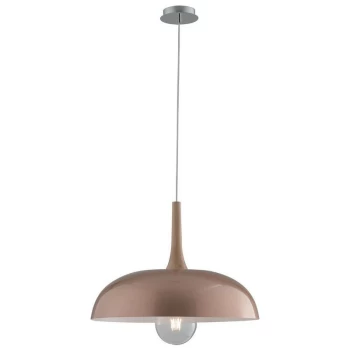 Image of Fan Europe Lighting - Fan Europe LIVINGSTON Dome Pendant Ceiling Light Gold 50x35cm