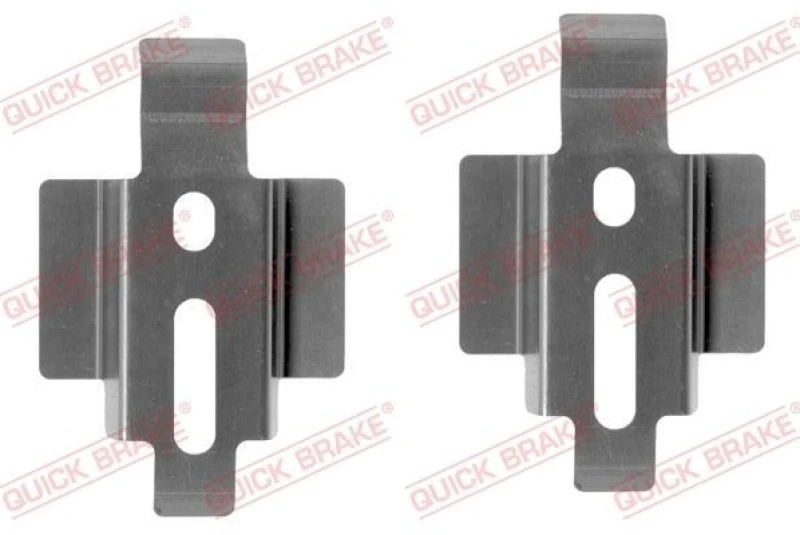 Image of QUICK BRAKE Brake pad fitting kit QUICK BRAKE 109-1154