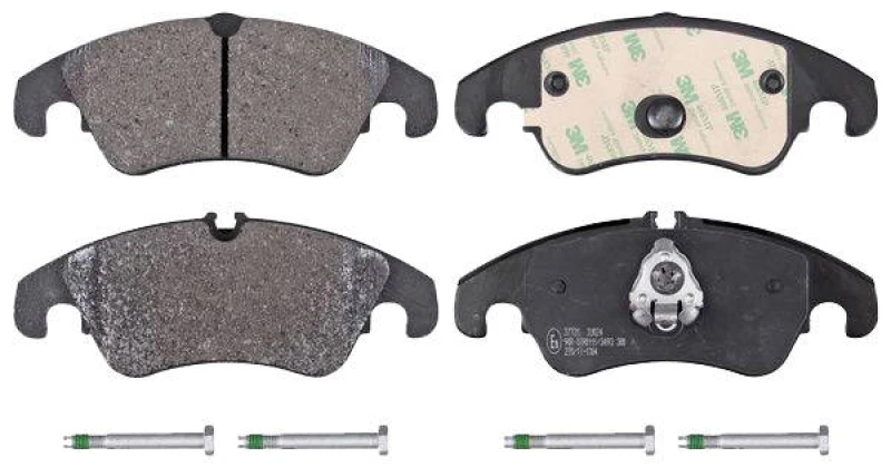 Image of A.B.S. 37728 Brake pad set prepared for wear warning indicator Brake Pad Set,disc brake (402)