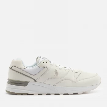 Image of Polo Ralph Lauren Mens Trackster 100 Pony Running Style Trainers - White - UK 9