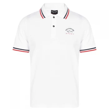 Paul And Shark Sport Paul & Shark Sport Tip Polo - White 010