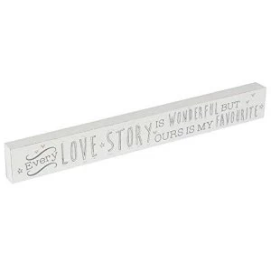 Image of Love Life Every Love Story Is Plaque