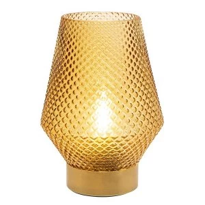 image of Edison LED Diamond Lamp Amber