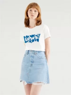 image of Levis The Perfect Tee Batwing - White Size XS Women