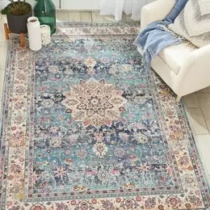 Image of Grenada Ruby 120cm x 170cm Rectangle - Multicoloured and Pink