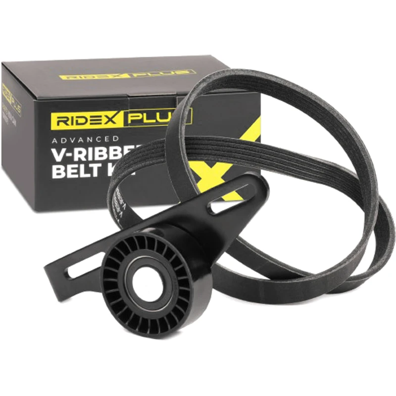 Image of RIDEX PLUS 542R0138P V-ribbed belt set V-Ribbed Belt Set (542)
