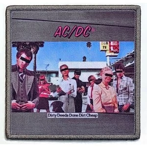 Image of AC/DC - Dirty Deeds Done Dirt Cheap Standard Patch