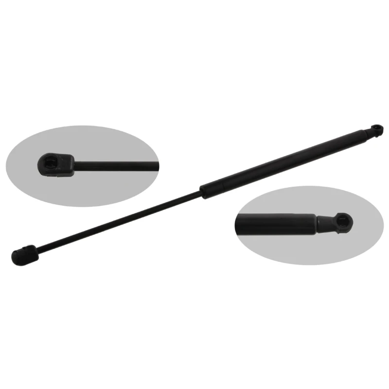 Image of FEBI BILSTEIN 33339 Tailgate strut both sides, Extention Force: 360N Gas Spring,boot (219)