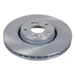 Image of Pair of Brake Discs 43948 by Febi Bilstein Front Axle