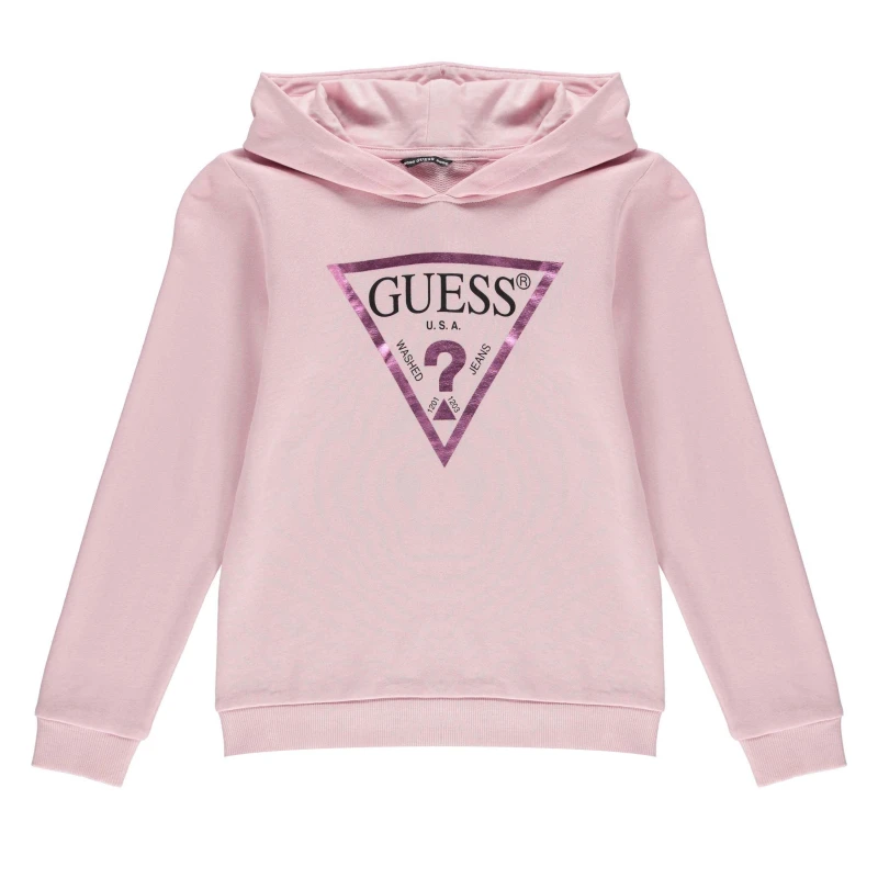 Image of Guess Core Logo Hoodie Pink G6K9 female 12 Yrs