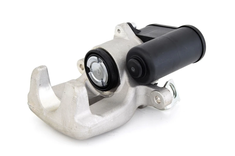 Image of STARK SKBC-0460081 Brake caliper Rear Axle, without holder, for vehicles with electric parking brake Aluminium Brake Caliper (78)