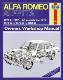 Image of Alfa Romeo Alfetta (1973 - 1987) Haynes Repair Manual