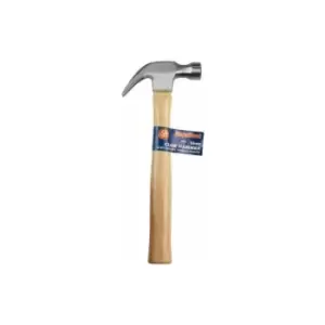 image of Supatool - Claw Hammer With Wooden Shaft 16oz - HK16