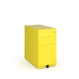 Image of Dams MTO Bisley Slimline Steel Pedestal 300mm Wide - White