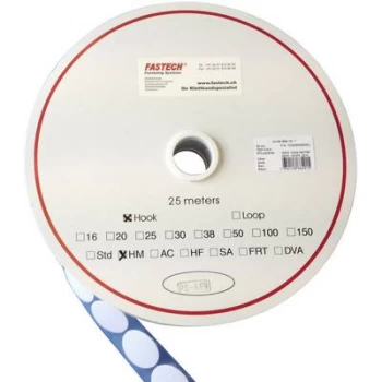 Image of Hook and loop stick on dot stick on Loop pad 35mm White