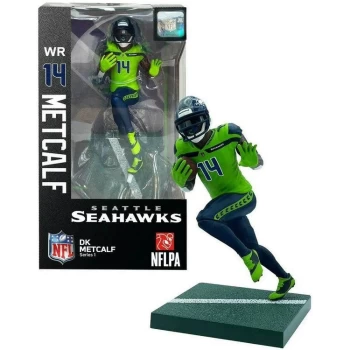 image of NFL Seattle Seahawks 7 Action Figure - D.K. Metcalf